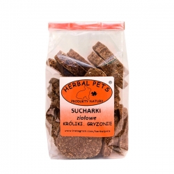 HERBAL PETS SUCHARKI ZIOŁOWE 140G